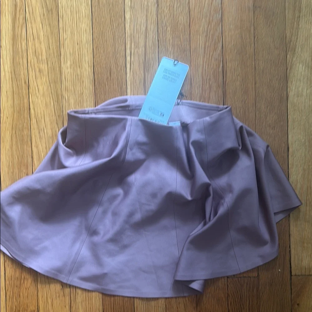 Alo Airlift Down The Line Tennis Skirt SMOKY QUARTZ, size XS. DISCONTINUED COLOR